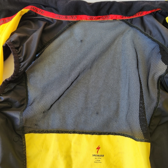 Specialized Cycling Jacket Vest Windbreaker Removable Sleeves Extra Large - Picture 10 of 17